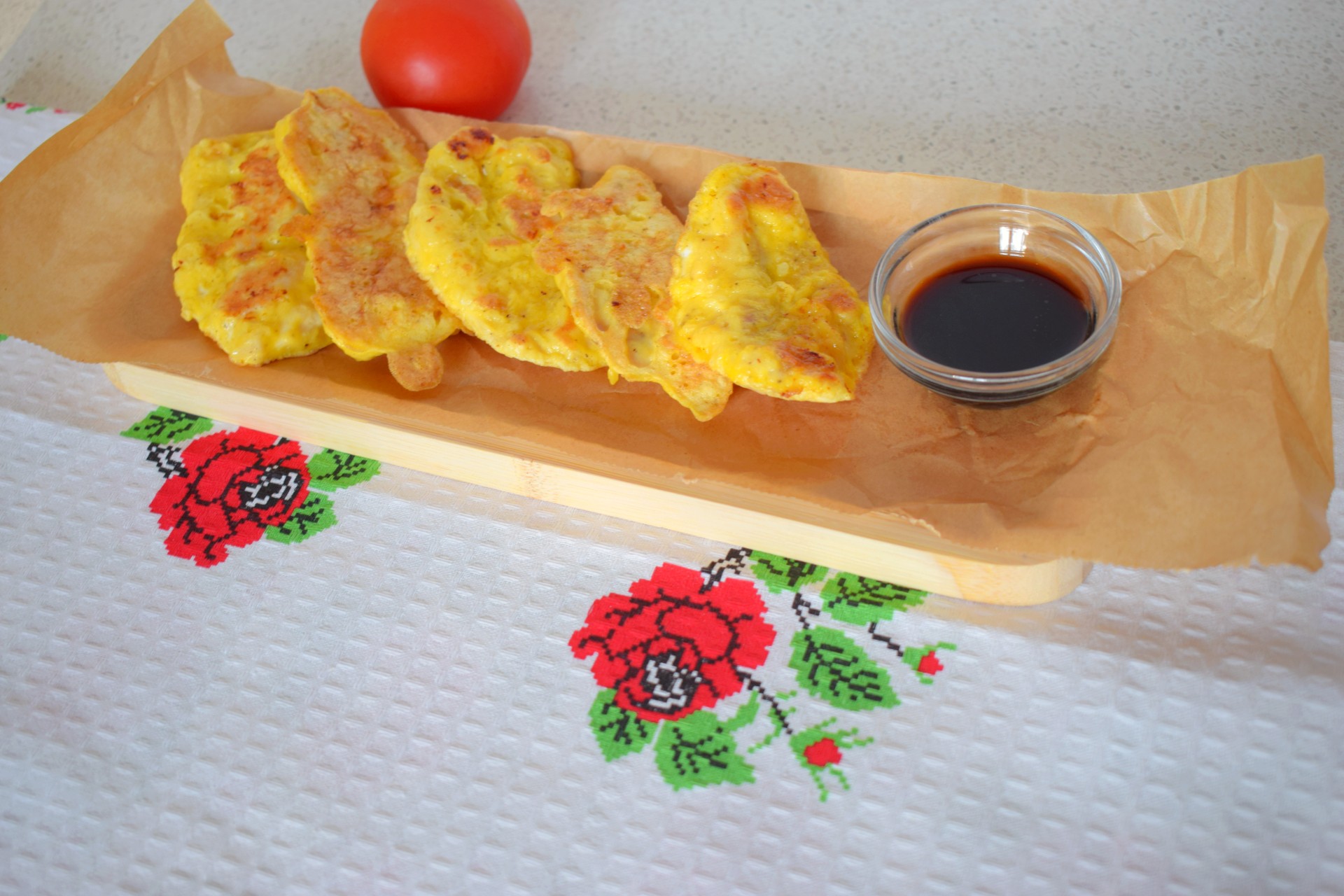 Pounded Chicken Breast with Egg and Flour